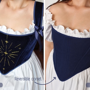corset top,
custom corset