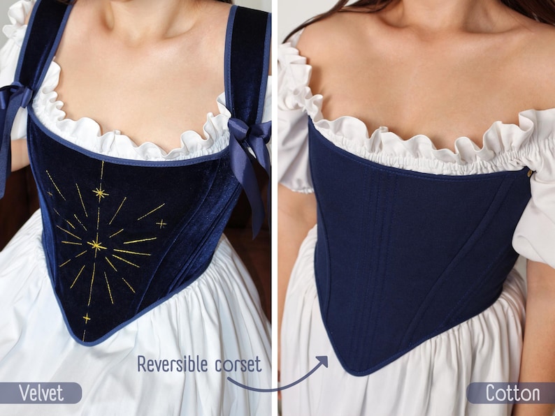 corset top,
custom corset
