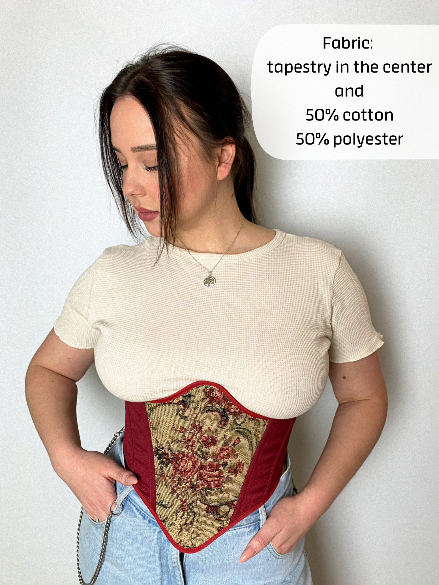 cupless corset belt