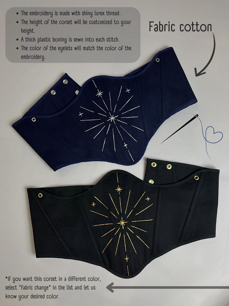 cupless corset,
celestial corset,
eras tour dress