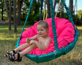 Outdoor Swing Chair, Garden Swing, Garden Swings for Adults, Metal Playground Set, Swing Set, Swing Sets for Kids, Single swing, Tree Swing
