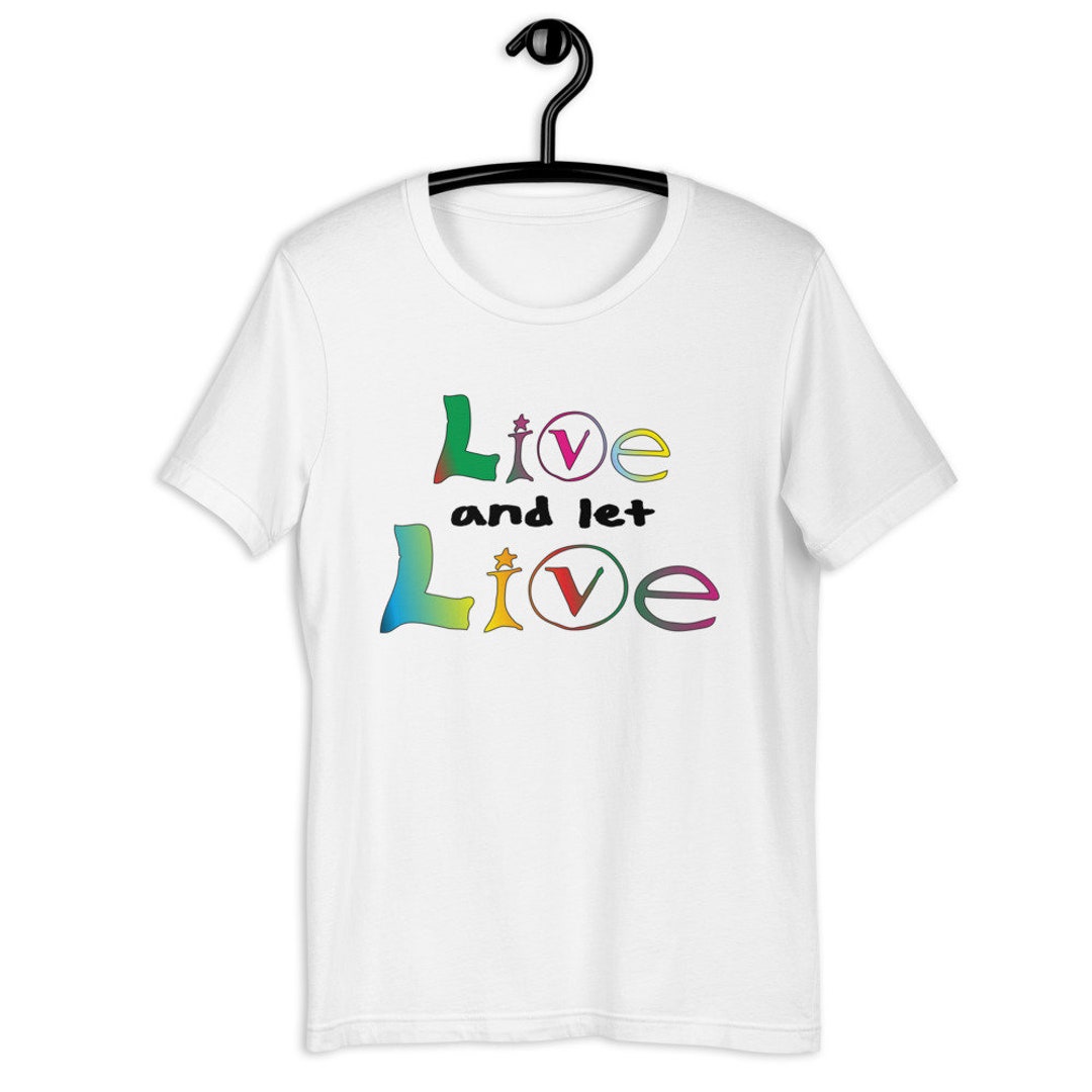 Live and Let Live- Multi - Etsy