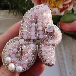 Brosche Letter Embroidery Beaded, Handgemachter Buchstabe Monogramm Alphabet Brosche Pins, Personalisierte Initialen Brosche, personalisierter Schmuck