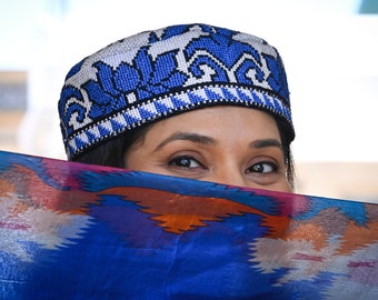 【アジアンモード】HuDieGongZhu 坐禅瞑想刺繍CAP アジアンモード】HuDieGongZhu 坐禅瞑想刺繍CAP 帽子