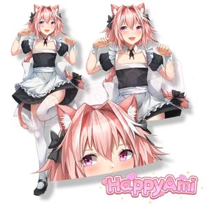 Maid Astolfo Stickers
