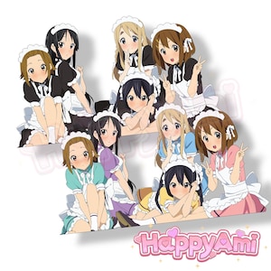 Maid Girls Stickers