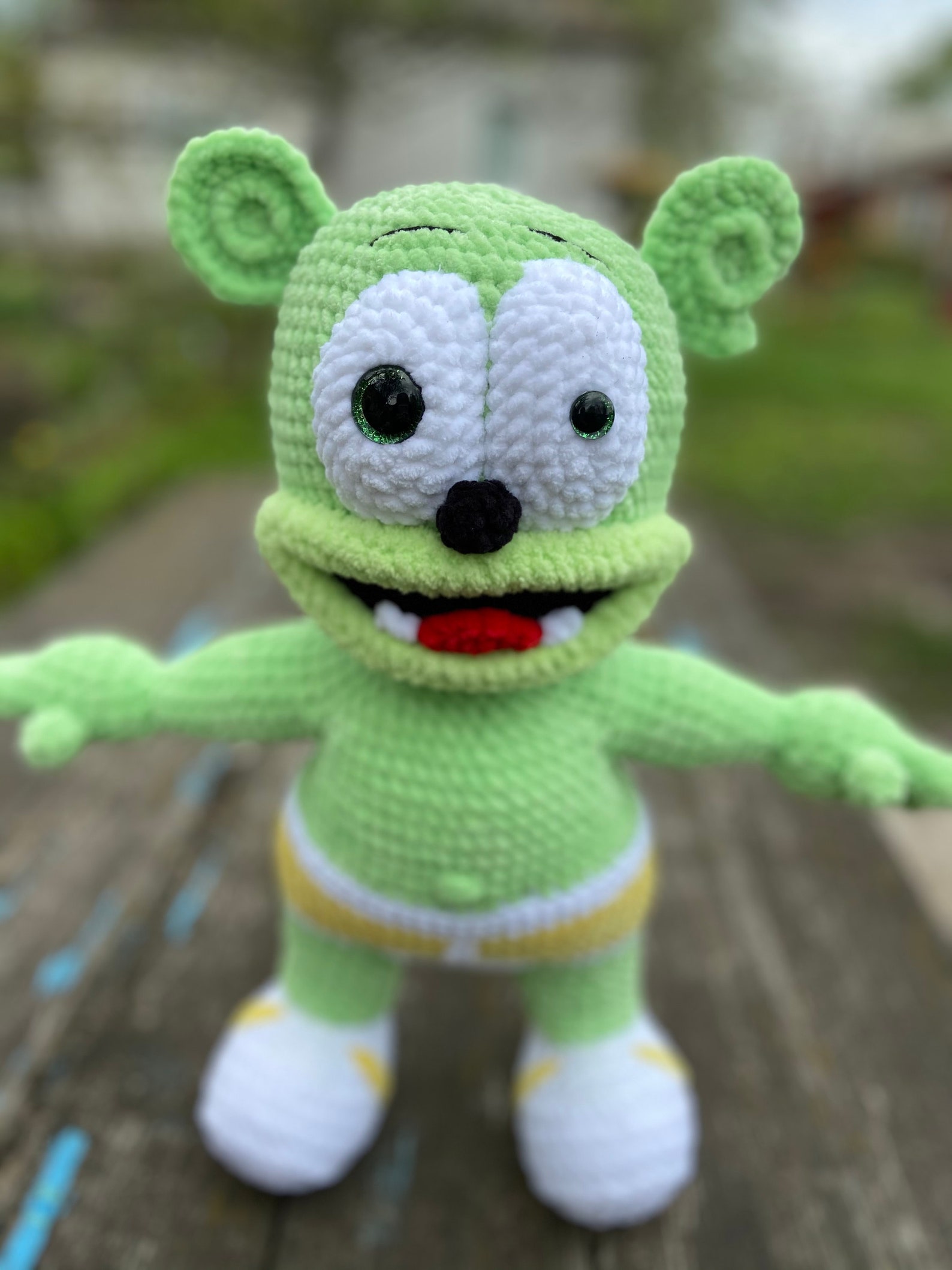 Gummy Bear. Handmade Plush Toy. Crochet Gummy Bear. Birthday Etsy