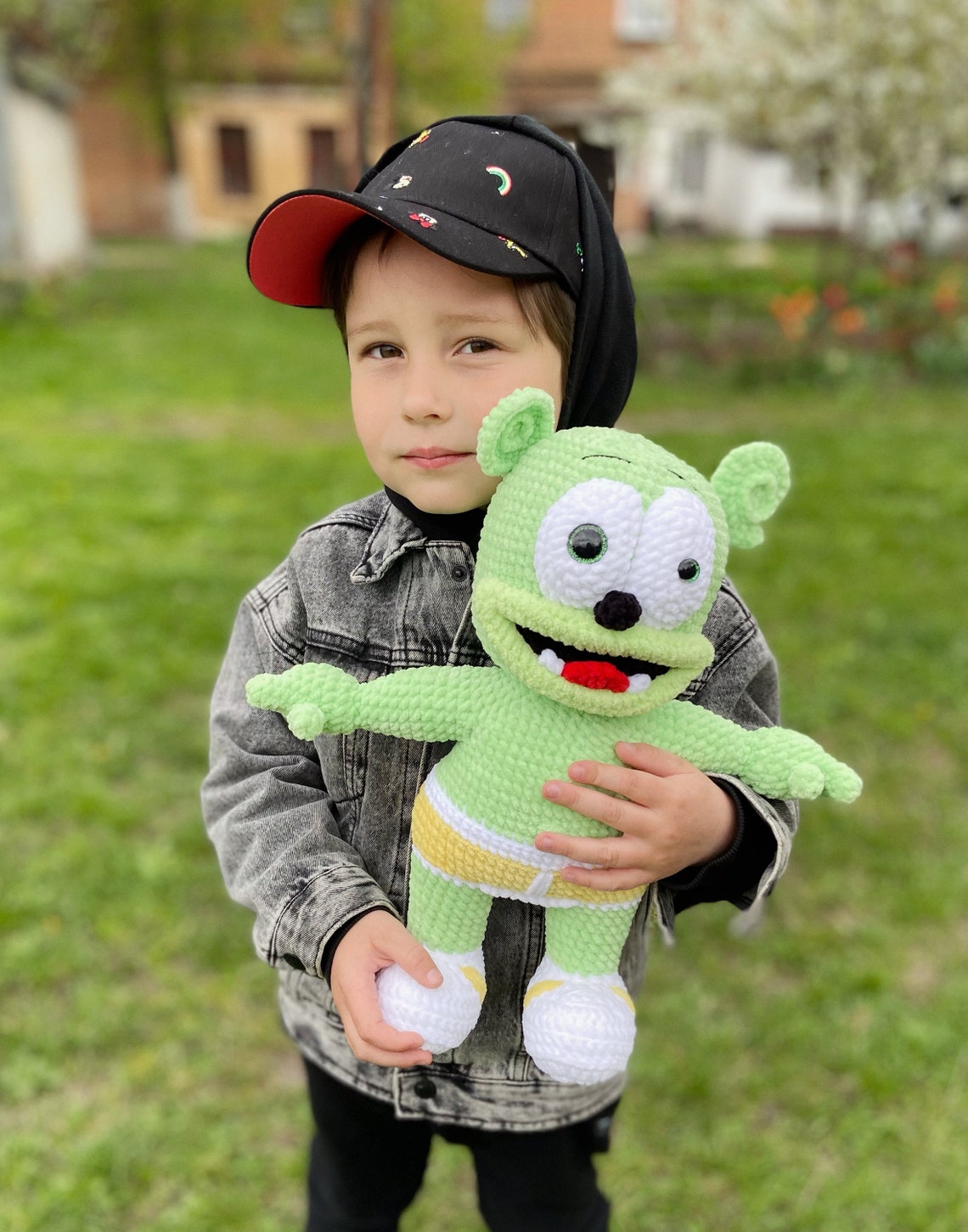 Gummy Bear. Handmade Plush Toy. Crochet Gummy Bear. Birthday Etsy