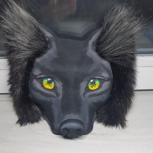 Wolf therian mask Mystical Wolf Therian Mask - Cosplay and Costume Therian gifts Therianthropy