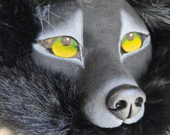 Wolf therian mask Mystical Wolf Therian Mask - Cosplay and Costume Therian gifts Therianthropy