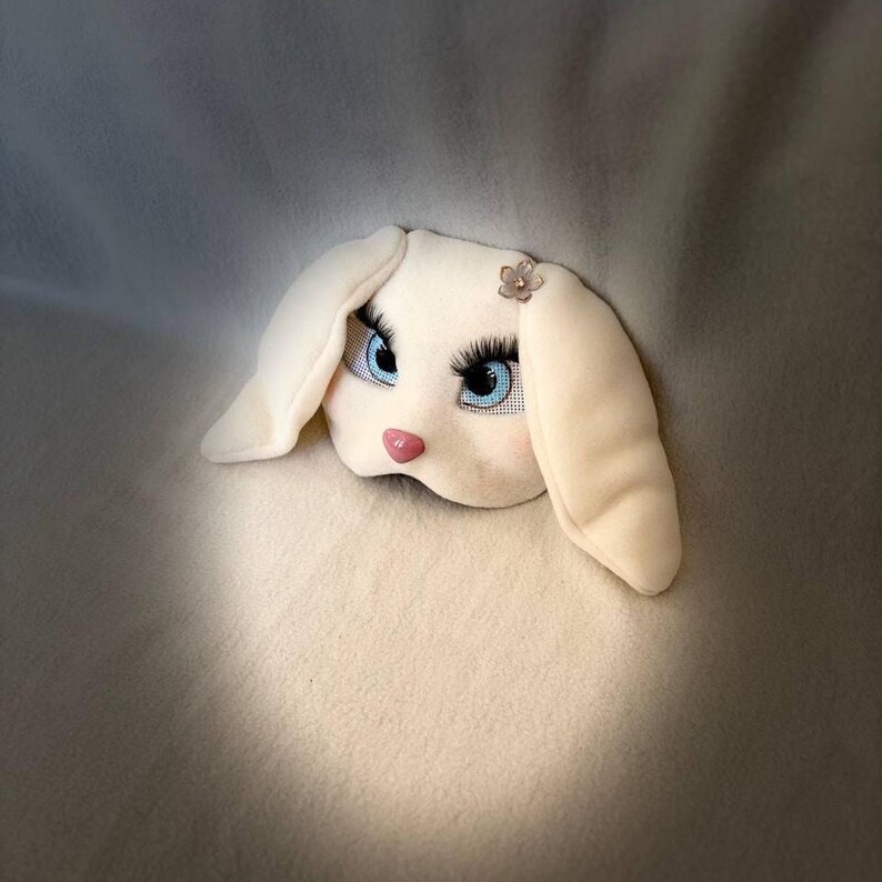 Zzz Rabbit Thirin Therian Lop Bunny Mask | Floppy Eared Rabbit Mask | Soft Furry Bunny ...