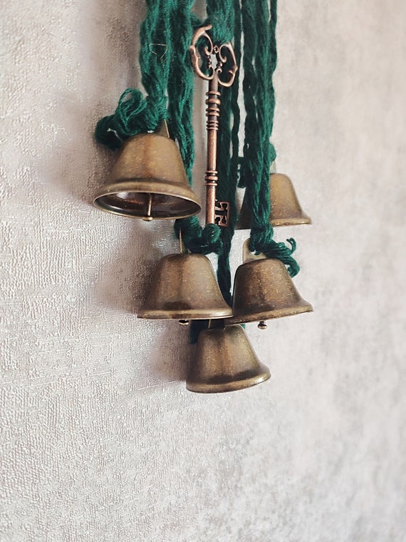 Star Witches Bells Wind chimes, protection Bells, Brass Bells Protection  Symbols