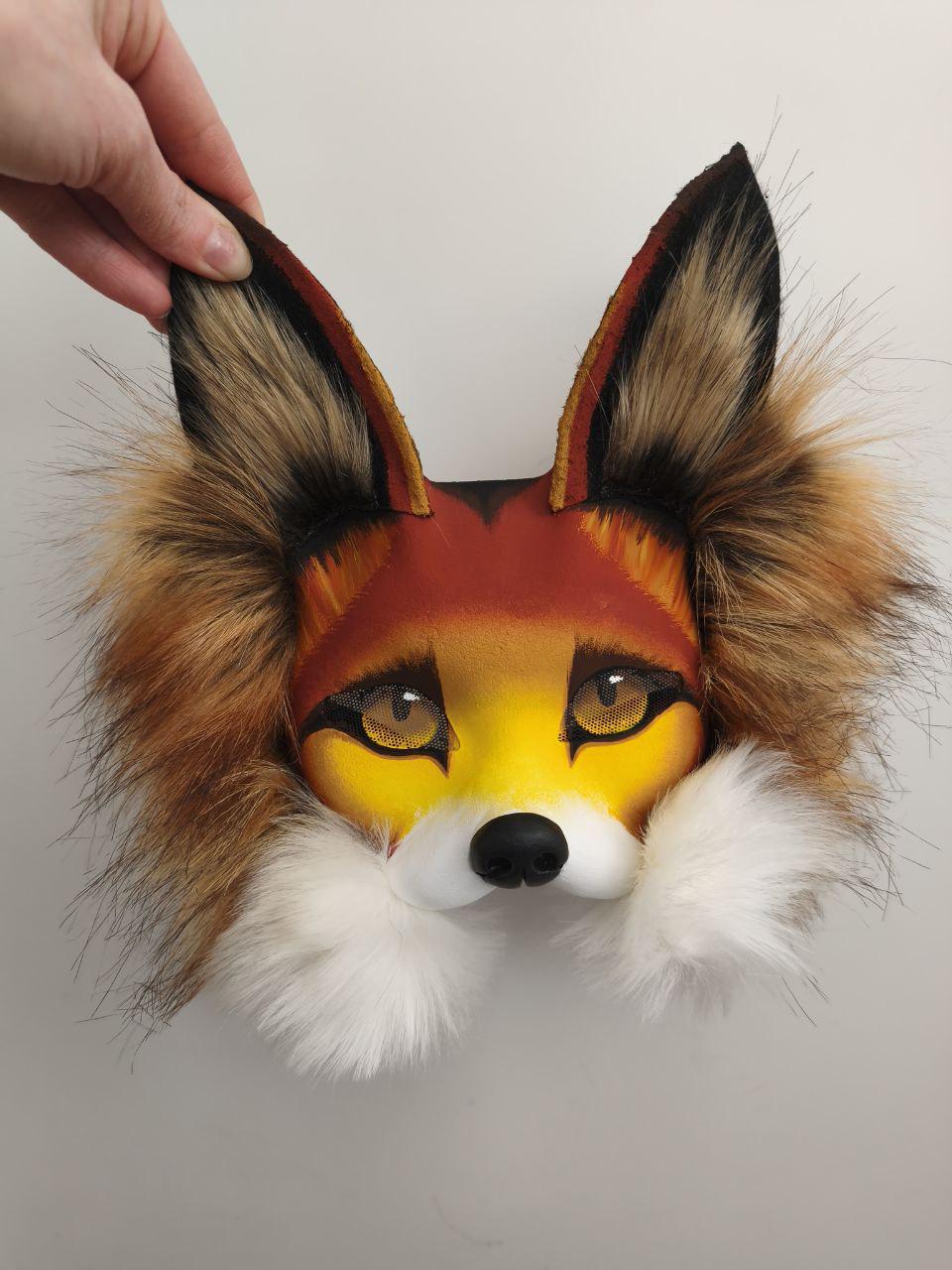 Red Fox Mask Therian – Unique Gift for Teen Daughter, Quadrobics