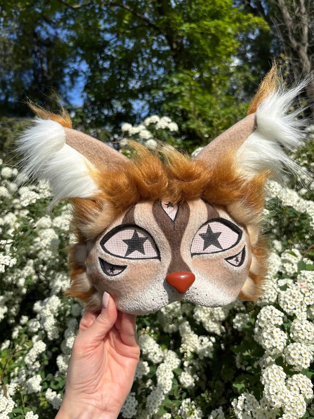 Therian Cat Mask – Maine Coon Mask Premium Quality Feline Costume