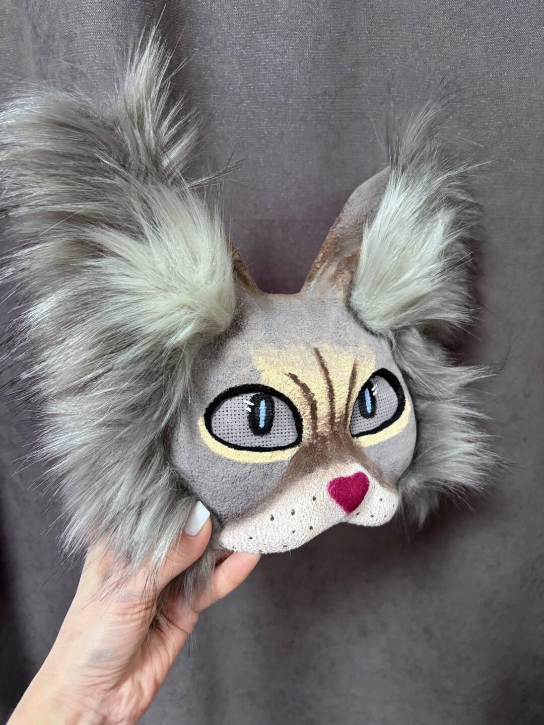 Maine Coon Therian Cat Mask Perfect Therianthropy and Animal Lovers