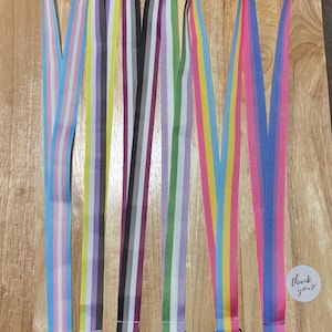 LGBTQIA Pride Lanyards Keychains Badge Holders Trans Genderqueer Ace Pansexual Nonbinary Bisexual