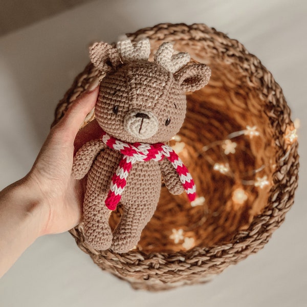 Premiers cadeaux de Noël pour les tout-petits et les enfants, jouets pour rennes, cadeaux de Noël pour filles et garçons 1 2 3 ans