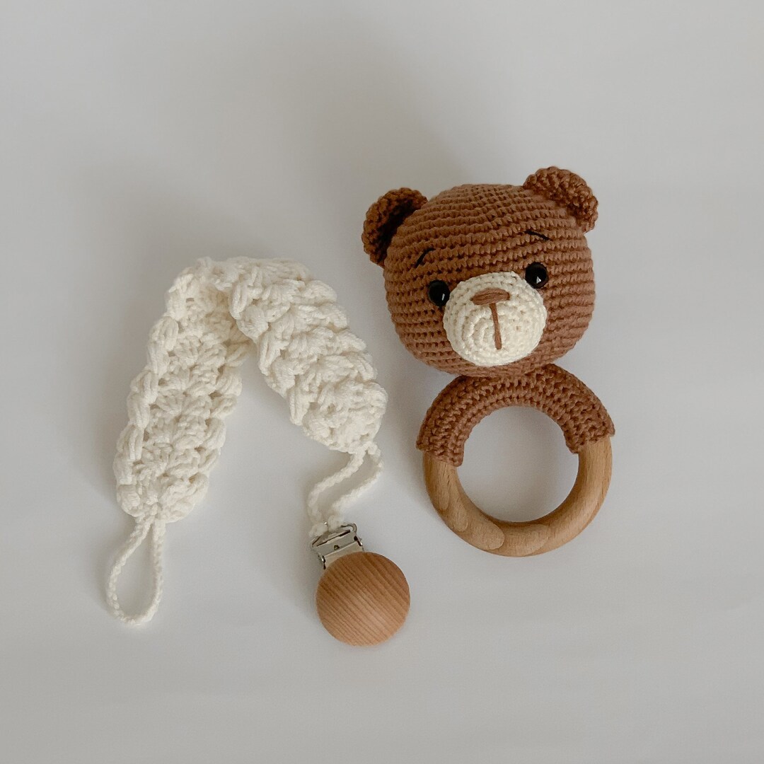 Baby Shower Gift Box, Rattle Bear for Baby, New Born Baby Gift Set ...