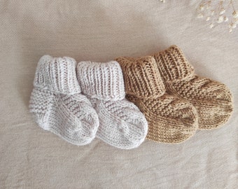 Baby wool socks, cute baby socks, baby shower gift boy girl, new baby gift, custom baby gift, baby boy gift newborn, merino wool socks