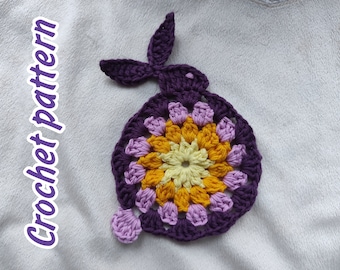 Easter Bunny Coaster Crochet Pattern: Beginner-Friendly (PDF Pattern)