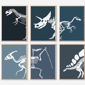 Dinosaur Wall Art Printable Boys Room Prints Playroom Decor Dinosaur Nursery Set of 3 Dinosaur Kids Art Nursery Dino Wall Art T-Rex Digital
