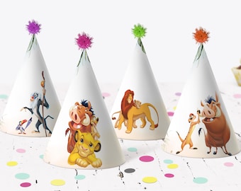 Lion King First Birthday Party Hat Decoration Boy Hakuna Matata