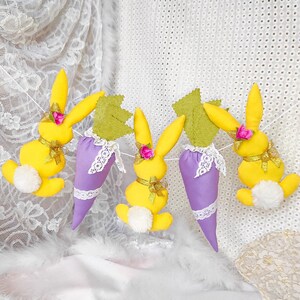 Easter Garland Bunny, Easter Decor Spring, Easter decoration Mantle, Carrot garland, Easter garland
