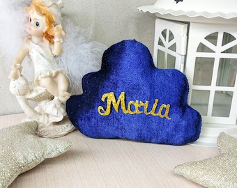Cloud name Room Decoration, Personalised cloud, Stars Hanging Decoration, Moon kids decor, Sun Wall Hangings