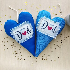 Dad gift I Love Dad, Best dad present from child, Gift day father dad gift, Daddy Heart, Gift for dad, Dad gift