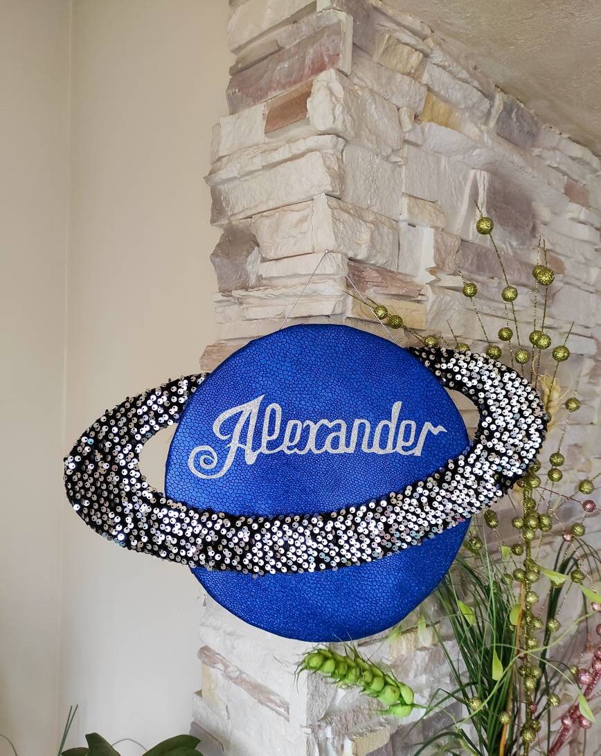 Space Themed PERSONALISED Galaxy Themed Nursery Etsy