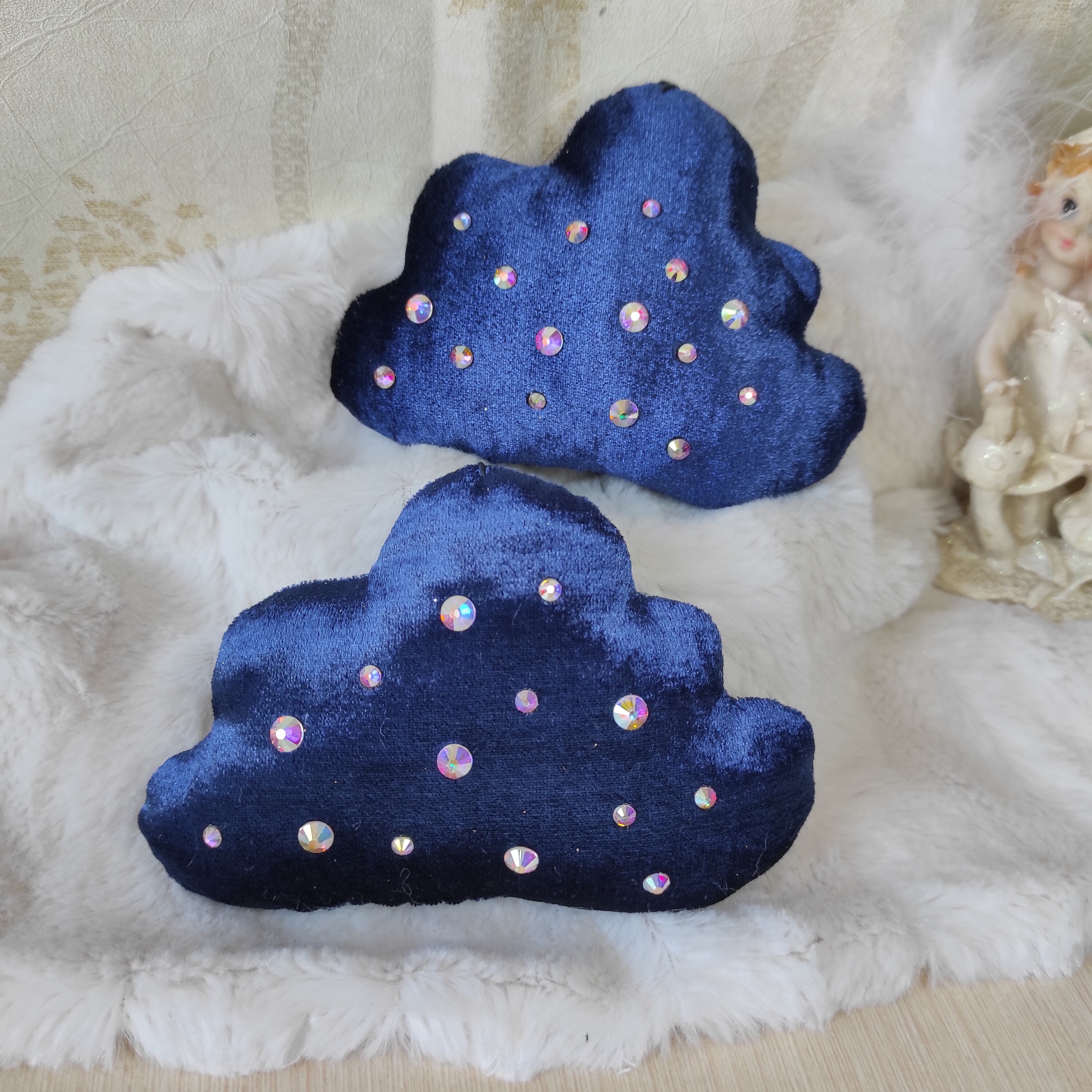 Cloud Wall Hanging, Cloud Nursery Decor, Cloud Garland, Cloud Wall