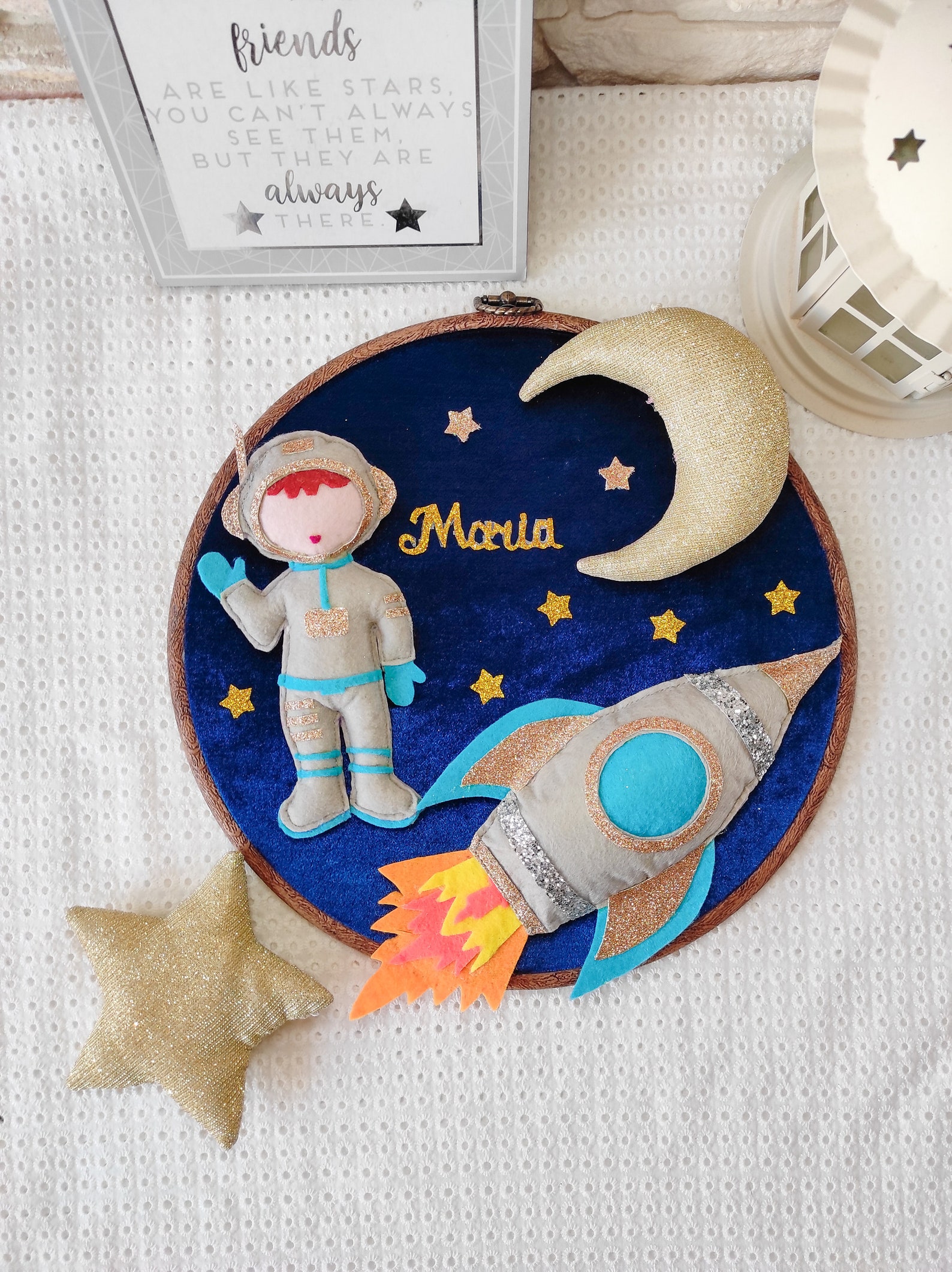Space Nursery Decor Outer Space Wall Hanging Decor for Kids Etsy