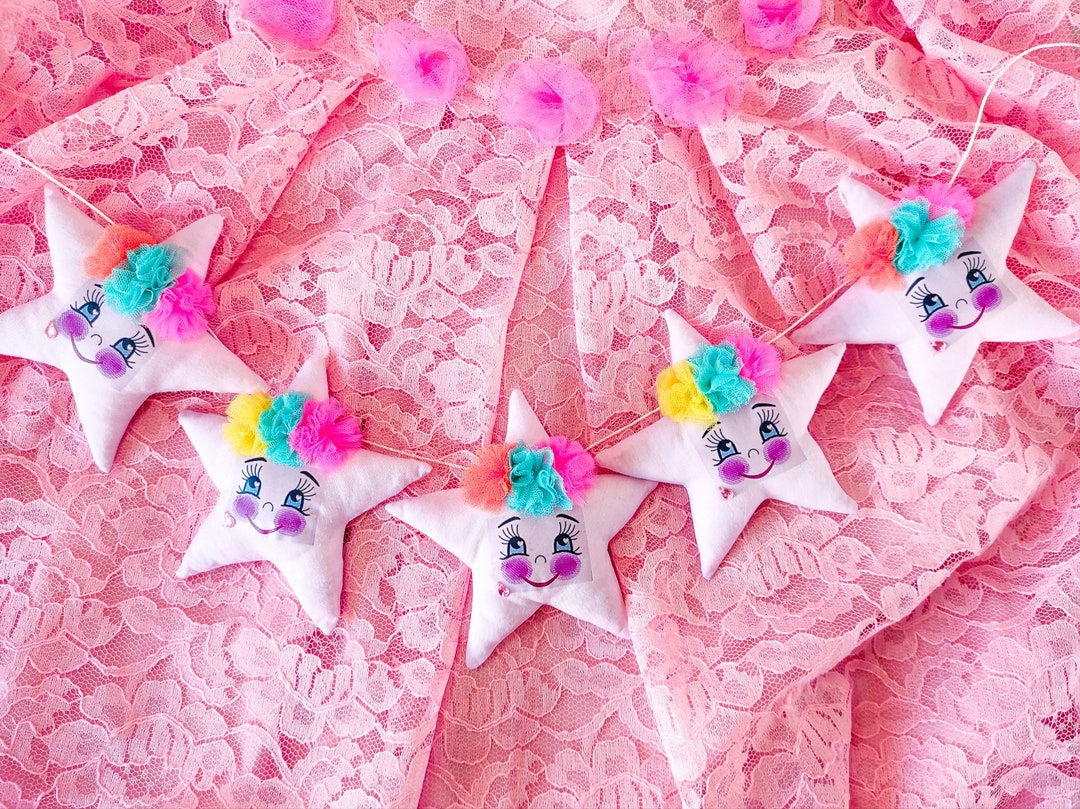 Star Garland, Nursery Garland, Cute Stars Kids, Stars Kids Decor