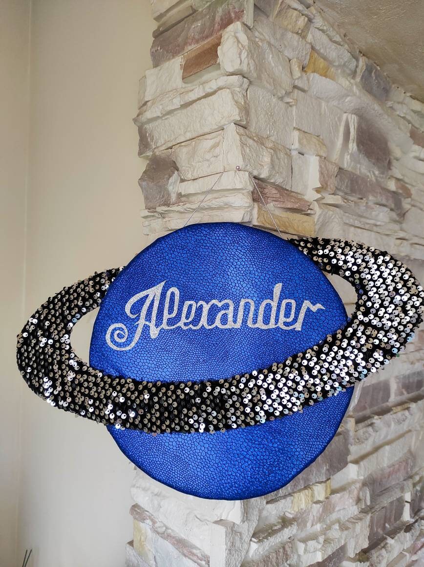 Space Themed PERSONALISED Galaxy Themed Nursery Etsy