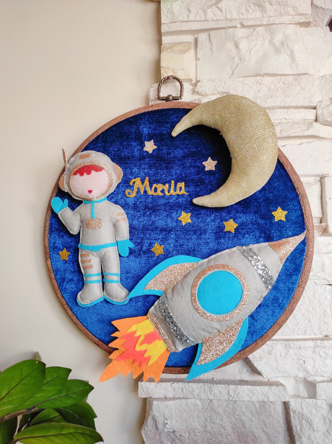 Space Nursery Decor Outer Space Wall Hanging Decor for Kids Etsy