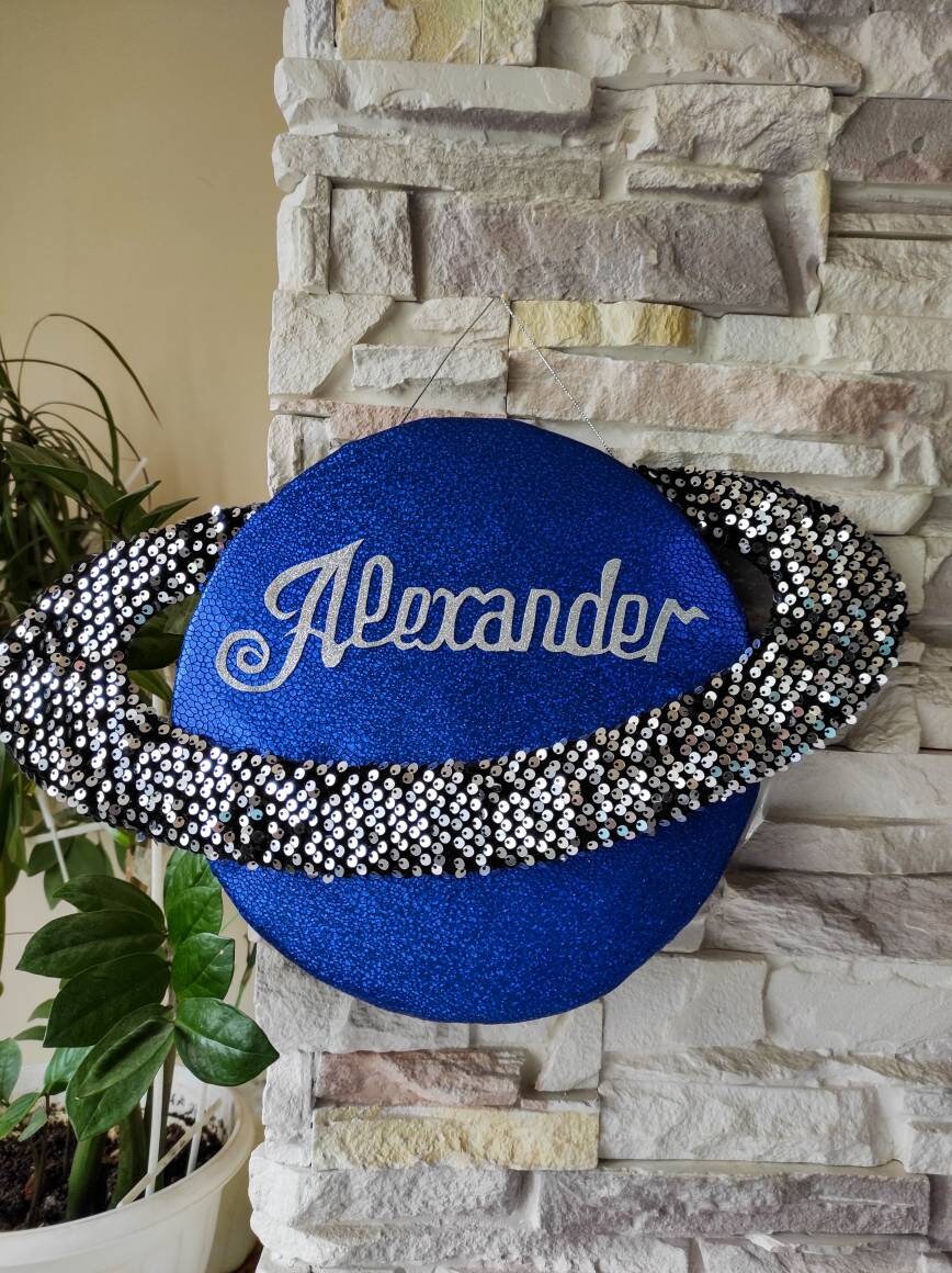 Space Themed PERSONALISED Galaxy Themed Nursery Etsy