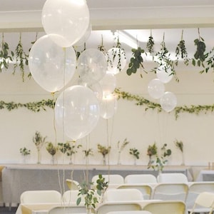 100 globos transparentes, globos de helio transparentes de 12 pulgadas para decoración de fiestas de graduación, bodas, cumpleaños y baby shower