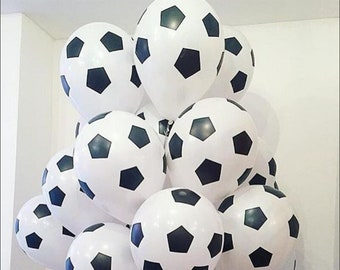 12" Football Balloons, Soccer Ball Ballons, Football Theme Party Supplies, Birthday Decoration