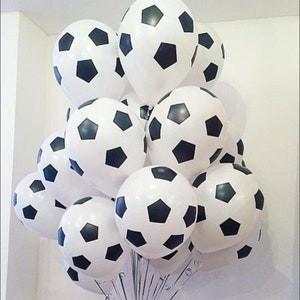 12" Football Balloons, Soccer Ball Ballons, Football Theme Party Supplies, Birthday Decoration