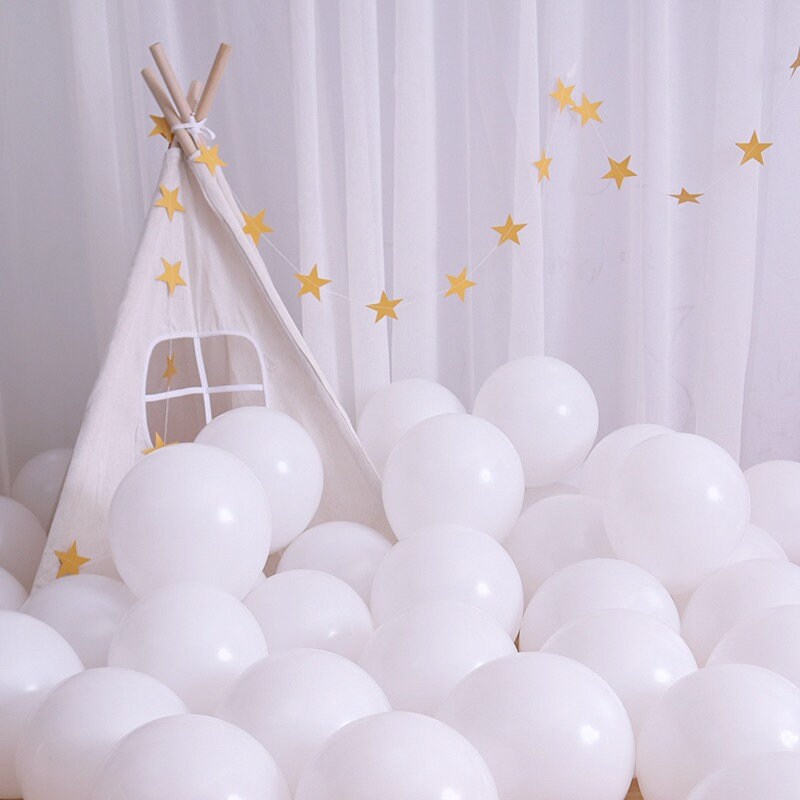 Tomario 50 Palloncini Colorati Pastello Per Feste: Lattice, Adatti A Elio, Per Compleanno E Matrimonio