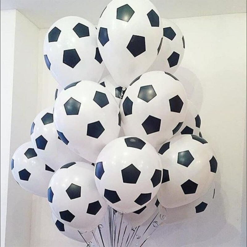 Superbowl Party Decorations 2023-Football Birthday Party Decorations, 32pcs  Football Plates, 20pcs Football Balloons, Football Banner and Tablecloth