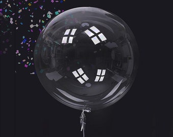 Bubble Clear Balloons Transparent Party Wedding 18/24/36 inch Small to Huge Bobo Balloon