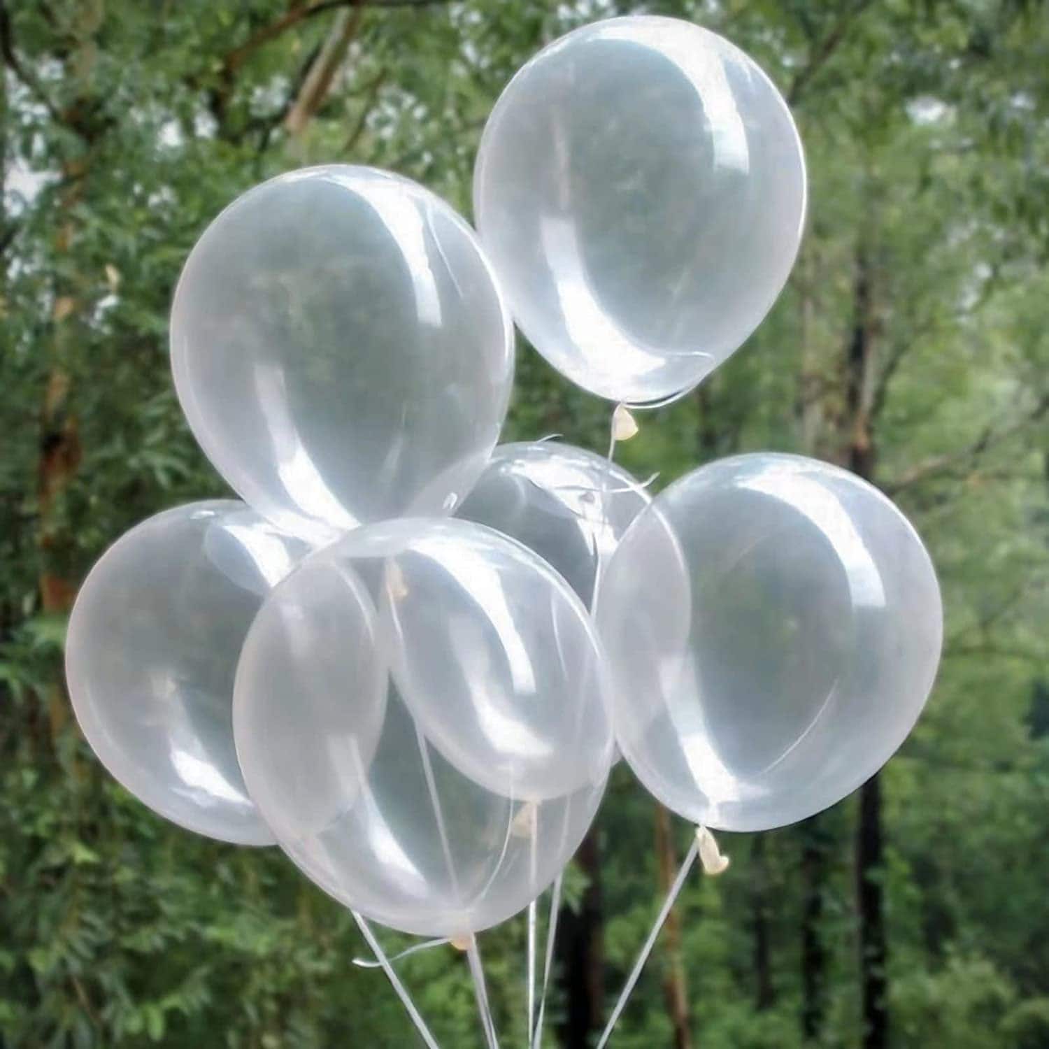 Tomario 50 Palloncini Colorati Per Feste - Lattice Naturale, 10 Colori Pastello, Adatti A Elio E Aria - 3