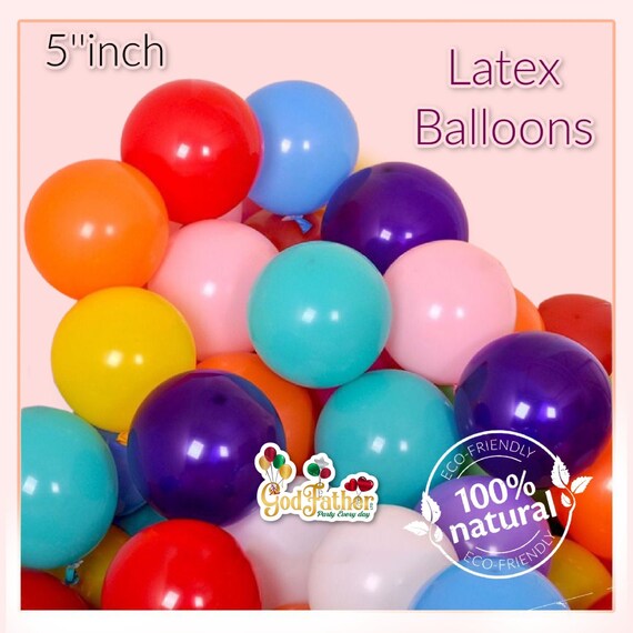 50 Quality Pastel Finish 12" INCH Small Round Latex Balloons Choose Colour 
