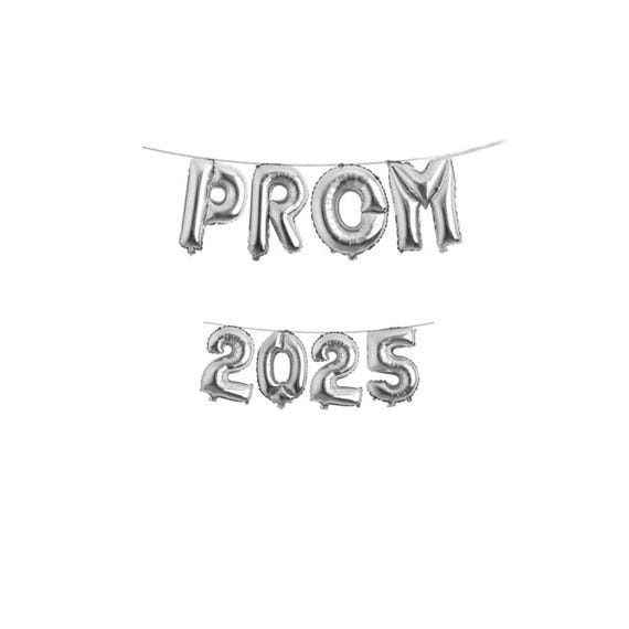 Cledeco Decoraciones De Graduación De Clase De 2025, Juego Temático Negro Y Dorado Con Bandera, Kit De Globos, Número De Aluminio 2025 Para Suministros De Fiesta De Graduación