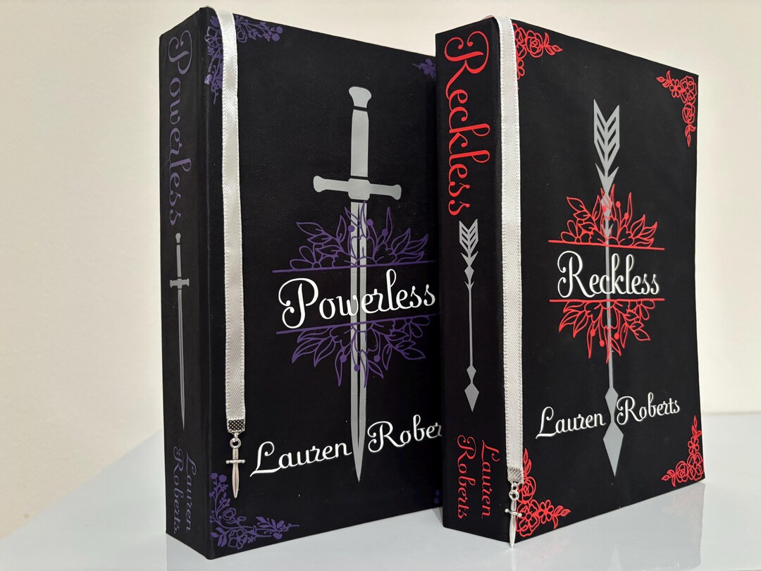 Asl Powerless Powerless and Reckless by Lauren Robert’s Rebound Hardback Books With ...