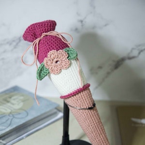 Crochet pattern mini school bag approx. 30 cm high
