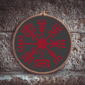 Kiwistar Adesivo Auto Vegvisir Bussola Runica 10x10 Cm - Bianco - Decalcomania Resistente Per Auto, Moto, Laptop E Camper - Tuning Originale