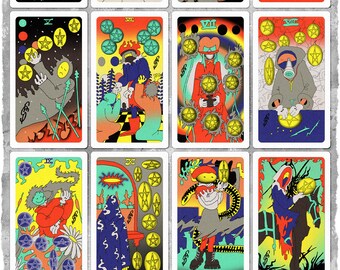 【希少・未使用】Feldman Sisters Tarot Deck 希少・未使用】Feldman Sisters Tarot Deck