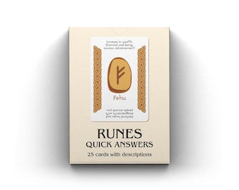 LAST COPIES - the Runic Odyssey Oracle - Dark Edition - Etsy